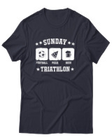 T-Shirt Αντρικό - Sunday Triathlon - Color Thumbnail Σκούρο Μπλε