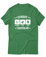 T-Shirt Αντρικό - Sunday Triathlon - Color Thumbnail Πράσινο
