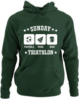 Φούτερ με κουκούλα - Sunday Triathlon - Color Thumbnail Κυπαρισσί