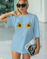 T-Shirt Classic - Sunflower Tits - Color Thumbnail SKY BLUE