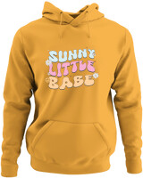 Φούτερ με κουκούλα - Sunny Little Babe - Color Thumbnail Κίτρινο Χρυσό