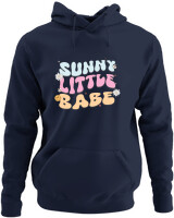 Φούτερ με κουκούλα - Sunny Little Babe - Color Thumbnail Navy Blue