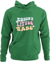 Φούτερ με κουκούλα - Sunny Little Babe - Color Thumbnail Kelly Green