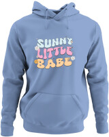 Φούτερ με κουκούλα - Sunny Little Babe - Color Thumbnail Blue Carolina