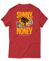 T-Shirt Αντρικό - Sunny Money - Color Thumbnail Κόκκινο