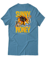 T-Shirt Αντρικό - Sunny Money - Color Thumbnail Τιρκουάζ