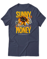 T-Shirt Αντρικό - Sunny Money - Color Thumbnail Μπλε Γκρι