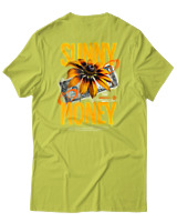 T-Shirt Αντρικό - Sunny Money - Color Thumbnail Λαχανί