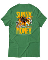 T-Shirt Αντρικό - Sunny Money - Color Thumbnail Πράσινο