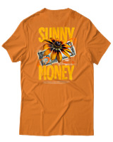 T-Shirt Αντρικό - Sunny Money - Color Thumbnail Πορτοκαλί