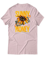 T-Shirt Αντρικό - Sunny Money - Color Thumbnail Απαλό Ροζ