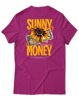 T-Shirt Αντρικό - Sunny Money - Color Thumbnail Φουξια