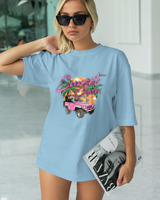 T-Shirt Classic - Sunshet Chaser - Color Thumbnail SKY BLUE
