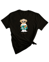 T-Shirt Woman Fashion Γυναικείο - Sunshine Day - Color Thumbnail BLACK