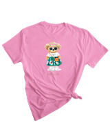 T-Shirt Woman Fashion Γυναικείο - Sunshine Day - Color Thumbnail PINK