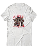 T-Shirt Αντρικό - Super Colossal Castle - Color Thumbnail Άσπρο