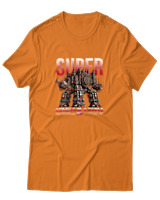 T-Shirt Αντρικό - Super Colossal Castle - Color Thumbnail Πορτοκαλί