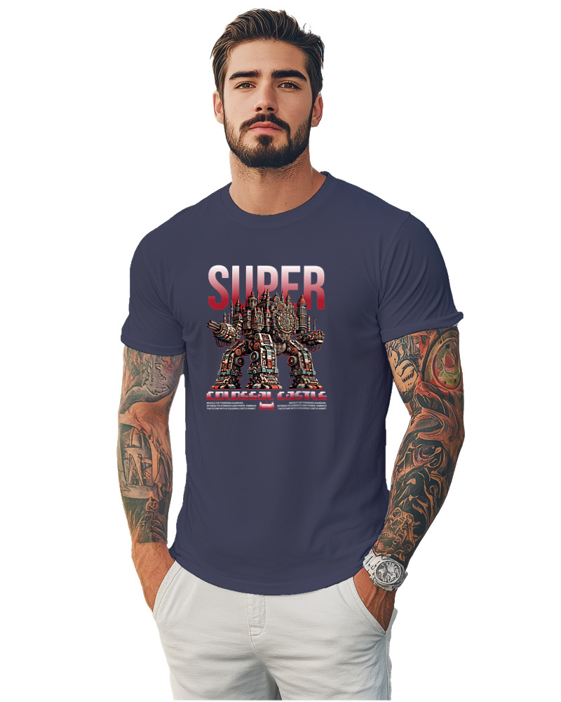 T-Shirt Αντρικό - Super Colossal Castle - Image 1