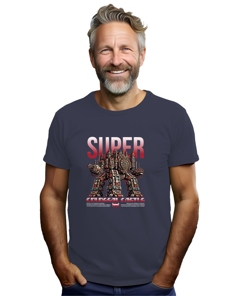 T-Shirt Αντρικό - Super Colossal Castle - Image 2