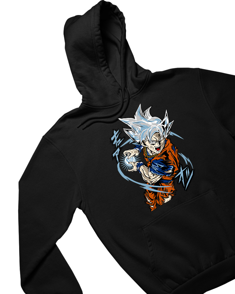 Φούτερ με κουκούλα - Super Goku - Image 1