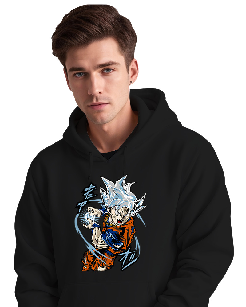 Φούτερ με κουκούλα - Super Goku - Image 2