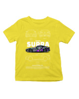 T-Shirt  Παιδικό - Supra A90 - Color Thumbnail Κίτρινο