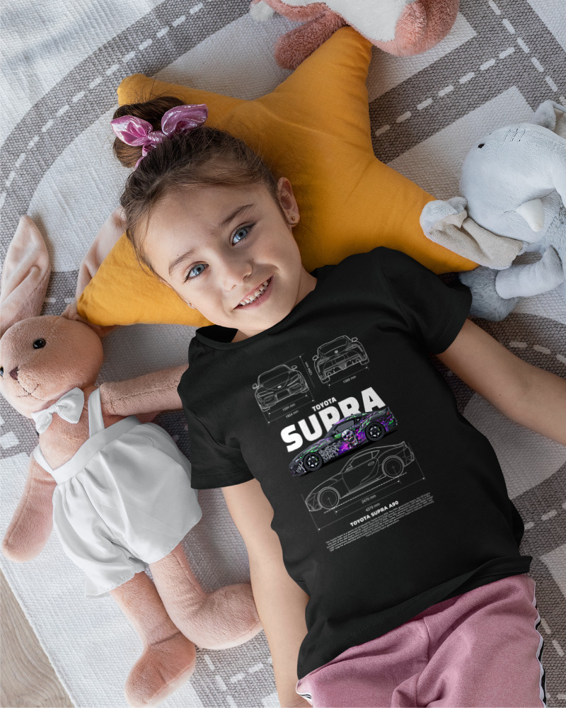 Κοριτσίστικο Κοντομανικο Παιδικό - Supra A90 - Image 1