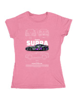 Κοριτσίστικο Κοντομανικο Παιδικό - Supra A90 - Color Thumbnail Ροζ