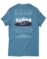 T-Shirt Αντρικό - Supra A90 - Color Thumbnail Τιρκουάζ