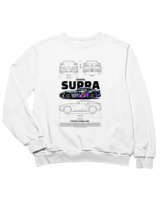 Φούτερ χωρίς κουκούλα Παιδικό - Supra A90 - Color Thumbnail 'Ασπρο