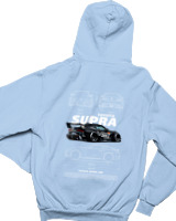 Φούτερ με κουκούλα Παιδικό - Supra A90 - Color Thumbnail Γαλάζιο