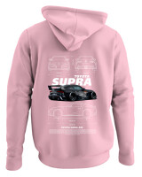 Φούτερ με κουκούλα - Supra A90 - Color Thumbnail Pink