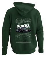 Φούτερ με κουκούλα - Supra A90 - Color Thumbnail Κυπαρισσί