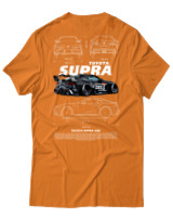 T-Shirt Αντρικό - Supra A90 - Color Thumbnail Πορτοκαλί