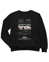 Φούτερ χωρίς κουκούλα Παιδικό - Supra MK4 - Color Thumbnail Μαύρο