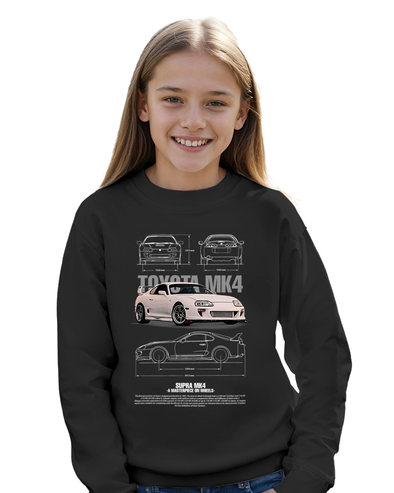 Φούτερ χωρίς κουκούλα Παιδικό - Supra MK4 - Image 3