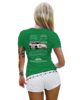 T-Shirt Στενή Γραμμή Γυναικείο - Supra MK4 - Color Thumbnail Πράσινο