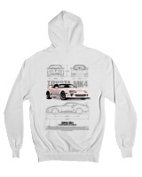Ζακέτα Φούτερ με κουκούλα Αντρικό - Supra MK4 - Color Thumbnail 'Ασπρο
