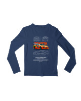 Μακρυμάνικο Μακό Παιδικό - Supra MK4 - Color Thumbnail Σκούρο Μπλε