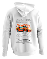 Φούτερ με κουκούλα Αντρικό - Supra MK4 - Color Thumbnail ΄Ασπρο