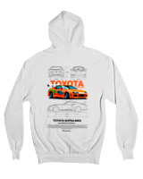 Ζακέτα Φούτερ με κουκούλα Αντρικό - Supra MK4 - Color Thumbnail 'Ασπρο