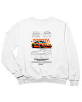 Φούτερ χωρίς κουκούλα Παιδικό - Supra MK4 - Color Thumbnail 'Ασπρο