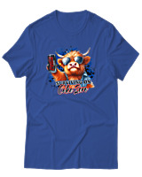 T-Shirt Αντρικό - Surviving On Coke Zero - Color Thumbnail Μπλε Ρουά