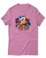 T-Shirt Αντρικό - Surviving On Coke Zero - Color Thumbnail Ροζ