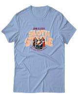 T-Shirt Αντρικό - Sushi Delicious - Color Thumbnail Γαλάζιο