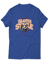 T-Shirt Αντρικό - Sushi Delicious - Color Thumbnail Μπλε Ρουά