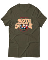 T-Shirt Αντρικό - Sushi Delicious - Color Thumbnail Χακί