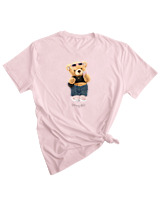 T-Shirt Woman Fashion Γυναικείο - Swag Girl - Color Thumbnail PALE PINK