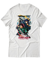 T-Shirt Unisex - Swordsmith Village - Color Thumbnail Άσπρο
