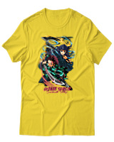 T-Shirt Unisex - Swordsmith Village - Color Thumbnail Χρυσό Κίτρινο